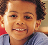 Kid smiling