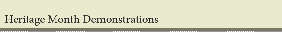 Demonstrations