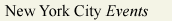 New York City Events