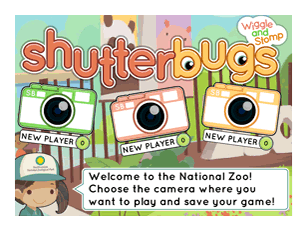 New Game for Beginning Readers: Shutterbugs