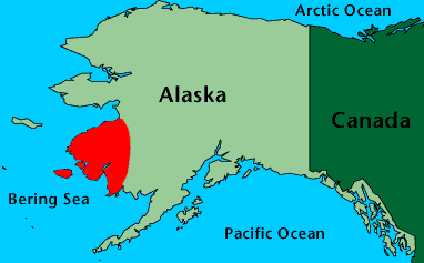 Map of Alaska
