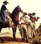 Men wearing serapes